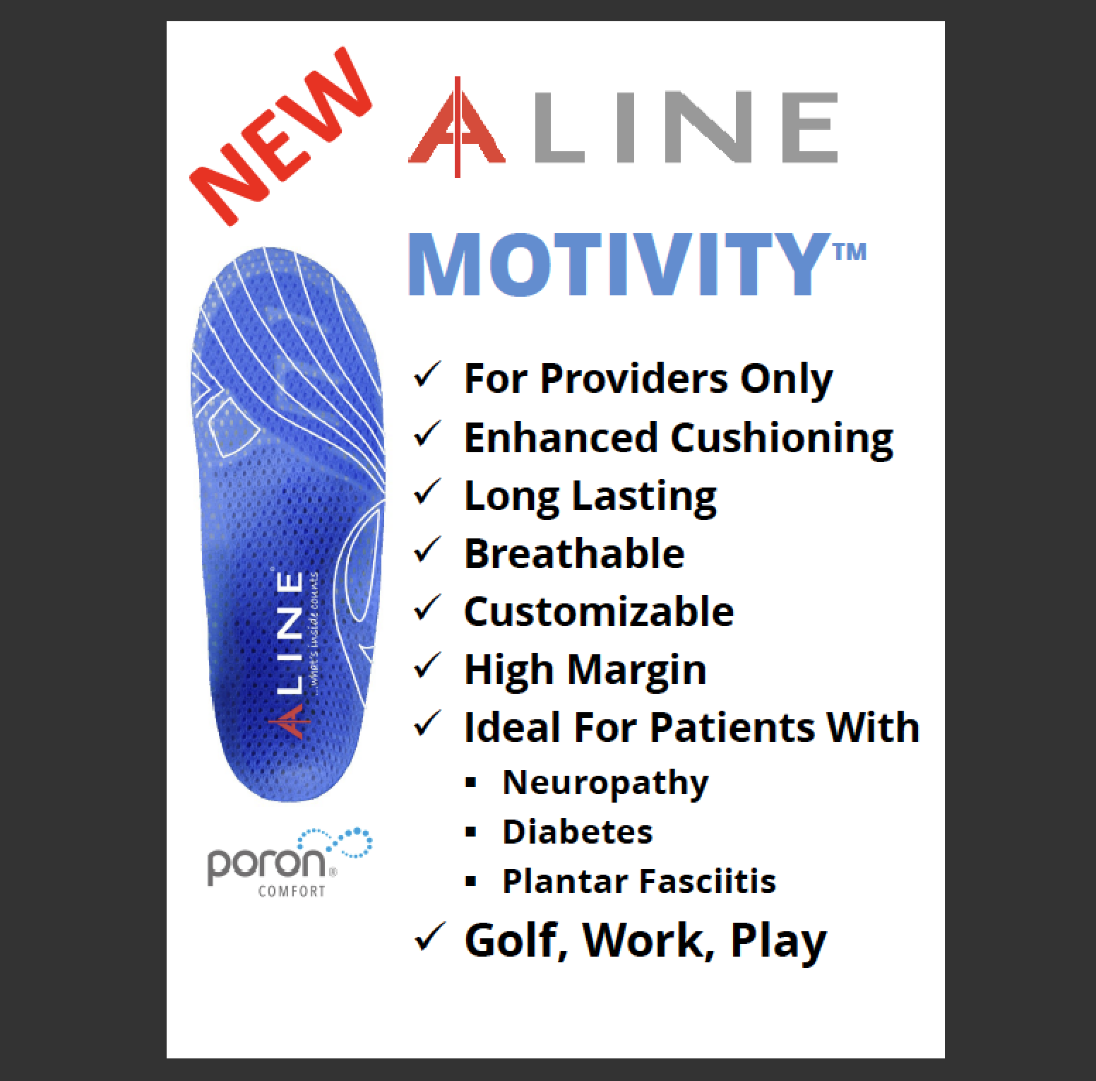 Aline golf insoles hot sale